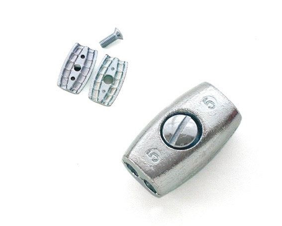 Eivormige staaldraadklemmen verzinkt