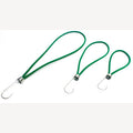 Spanrubber 5mm groen met 1 RVS haak