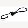 Spanrubber 5mm marineblauw met 1 grote metalen haak