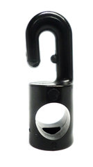 Spanrubbers 5mm met 1 kunststof haak