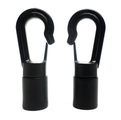 Spanrubbers 4mm met 2 kunststof haken