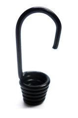 Tension rubbers 4mm with 1 metal hook