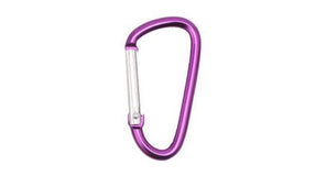 Aluminium sleutelhanger 56 mm ovaal