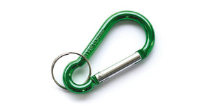 Aluminium sleutelhanger 60 mm met ring