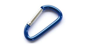 Aluminium sleutelhanger 80 mm