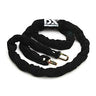 Anti-diefstalketting met zwarte nylon kous