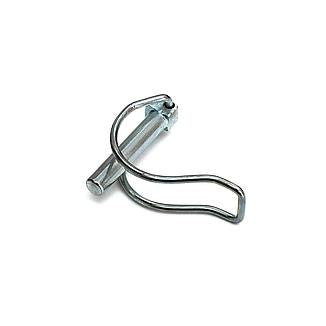 Galvanized pipe locking pin