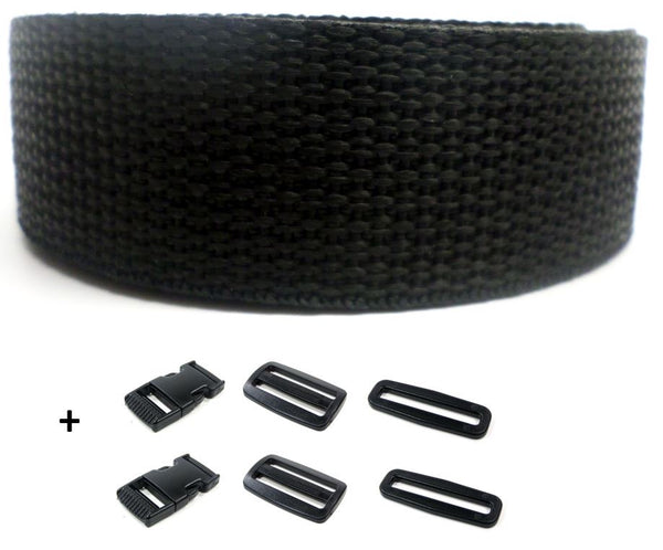 Complete set spanband 25 mm 5 meter en gespen