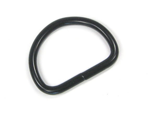 D-ring black galvanized