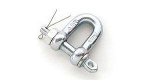 D-sluiting DIN 82101-C rechte vorm met splitpen