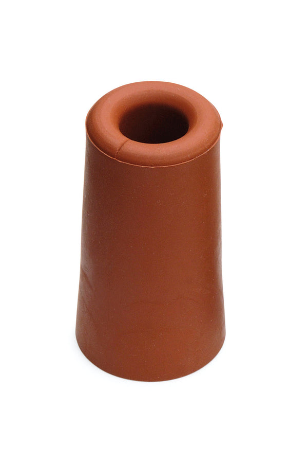 Red rubber door stopper