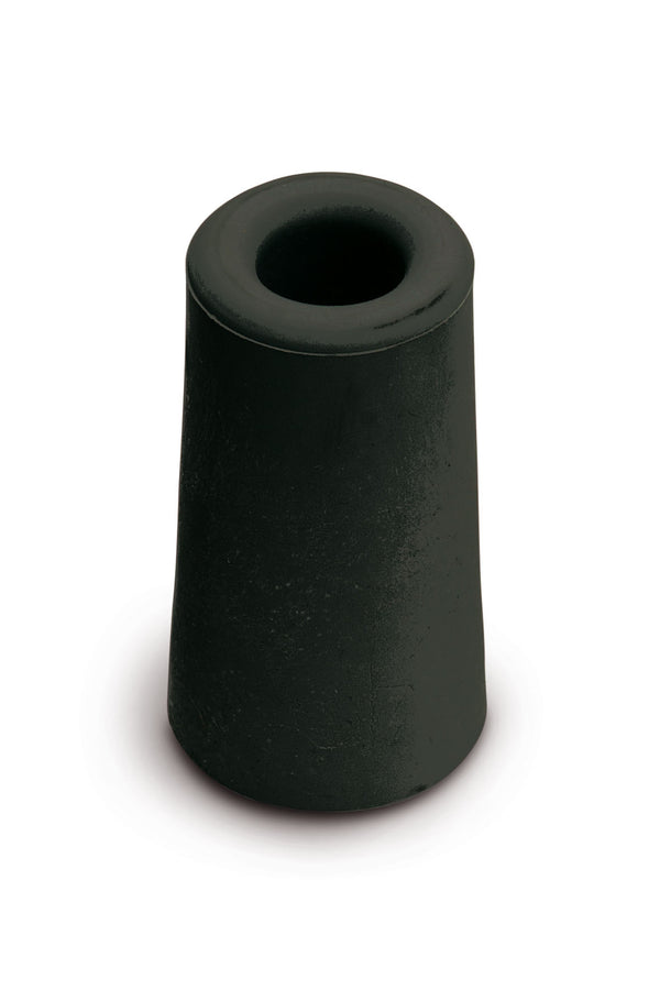 Black rubber door stopper