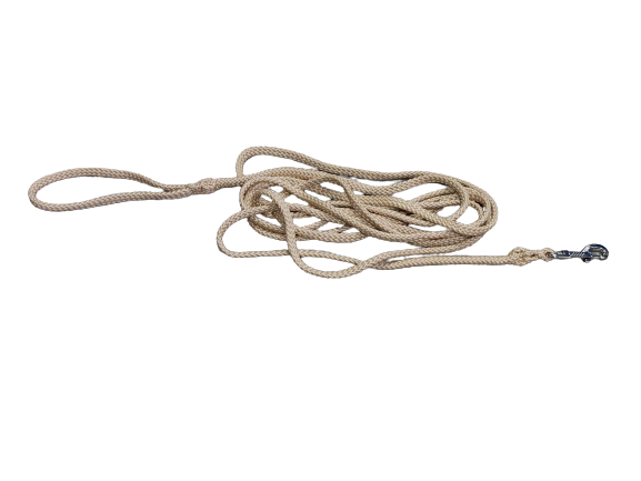 Beige dog leash, 3 meters
