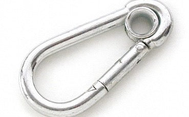 Karabijnhaak met ring