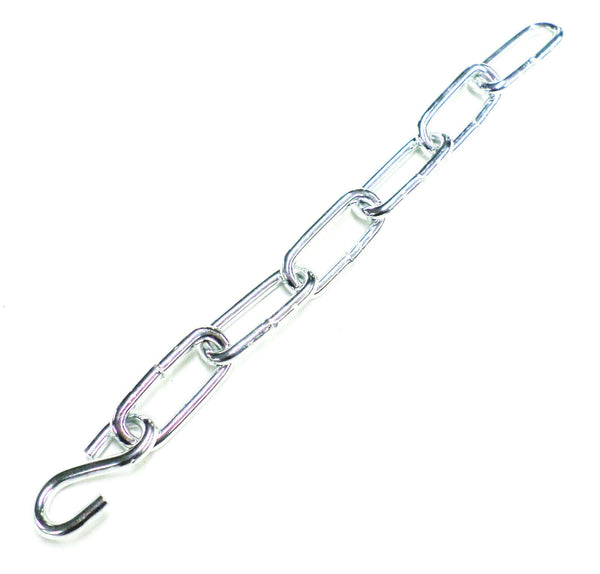 Galvanized chain extension with S-hook