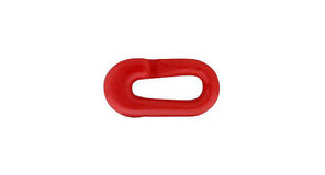 Red plastic emergency links