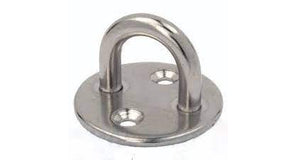 Oogplaat rond RVS AISI 304