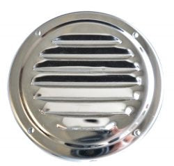 Stainless steel ventilation grilles round