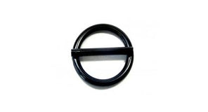 Ring met pin zwart
