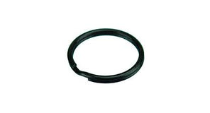 Sleutelringen zwart 25 mm