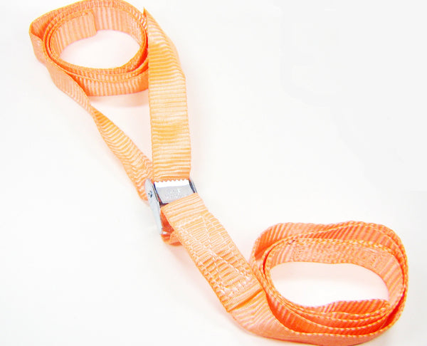 Spanbanden 25 mm met klemsluiting 2-dlg. met lussen