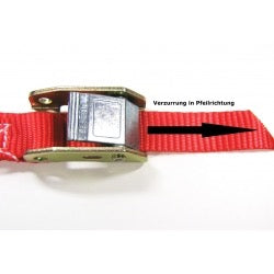Spanbanden 25 mm met tegenrichting klemsluiting