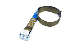 Spanbanden bruin 20 mm met klemsluiting