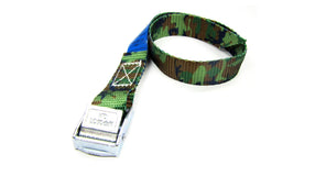 Spanbanden camouflage 20 mm met klemsluiting