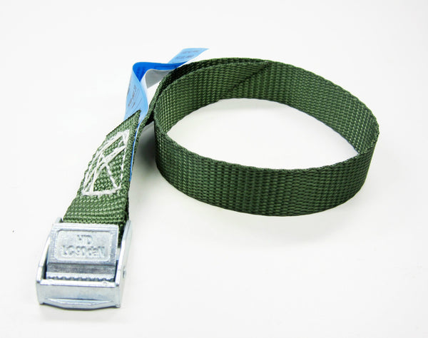 Spanbanden groen 20 mm met klemsluiting