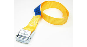 Spanbanden oranje 20 mm met klemsluiting
