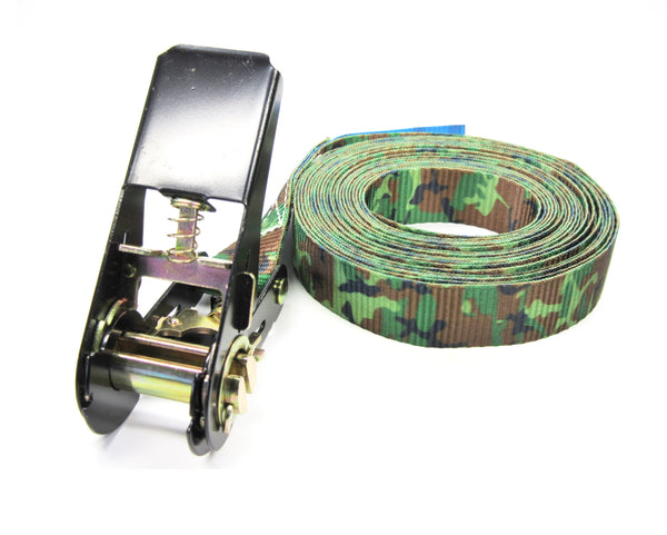 Spanbanden camouflage met ratel