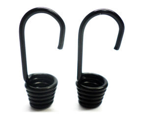 Tension rubbers 5mm with 2 large metal hooks