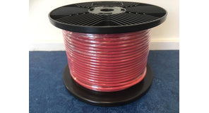 Staaldraad rood 6x7 met touwkern 2/3 mm