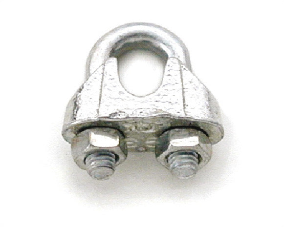 Steel cable clamp