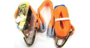 Car transport tension straps
