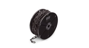 Foot chain 4 mm galvanized black painted to size