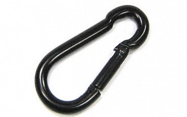 Black carabiners