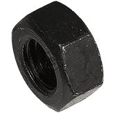 Black hexagon nut