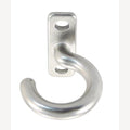 RVS Plafondhaak met grondplaat, A4 58x58mm, 10 Stuk