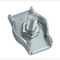 RVS Simplex staaldraadklem, A4 5mm, 25 Stuk