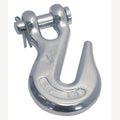 RVS Kettingvanghaak met vork, A4 voor ketting 6mm, 5 Stuk