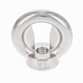 Cast ring nut according to DIN 582 with finger protection, A2 M8, 20 pieces