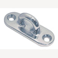 Oval cover plate, A4 88x32mm, bracket 7.5mm, 5 Pieces