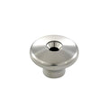 Knob for cabinet door/drawer, A4 21x14mm, bore 4.5mm, ground, 10 Pieces