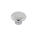 Knob for cabinet door/drawer, A4 21x14mm, thread M4, polished, 10 pieces