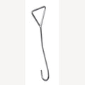 Lock hook with triangle handle, A4 560mm, 2 pieces