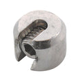 RVS klemstopper, A4 2mm M4 10x8mm, 10 Stuk