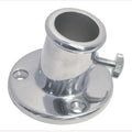 Flagpole holder, 80°, A4 65mm, for pipe max. 26mm, 1 Piece