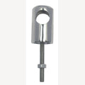 Handrail opening with thread, A4 M8x55mm, for tube 25mm, 1 Piece