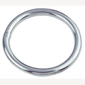 Ronde RVS ring 30 x 6mm